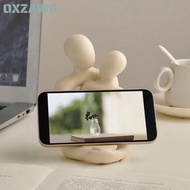 OXZAWG Aesthetic Ceramic Ornaments, Home Decor Couple Nordic Style Couple Statue, Creative Gift Acce