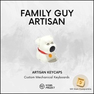 [READY STOCK] Family Guy Dog Brian Artisan Keycaps for Mechanical Keyboard