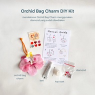 Orchid Bag Charm DIY Kit