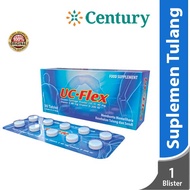 Uc-flex Blister 10 Tablet / uc flex /  Vitamin D / Suplemen Tulang / Sendi / Sakit Sendi / Halal