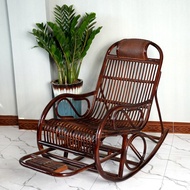 Anyaman Rotan Kerusi Goyang Rotan Asli Semulajadi Kerusi Kerusi Dewasa Kerusi Malas Warga Emas Balko