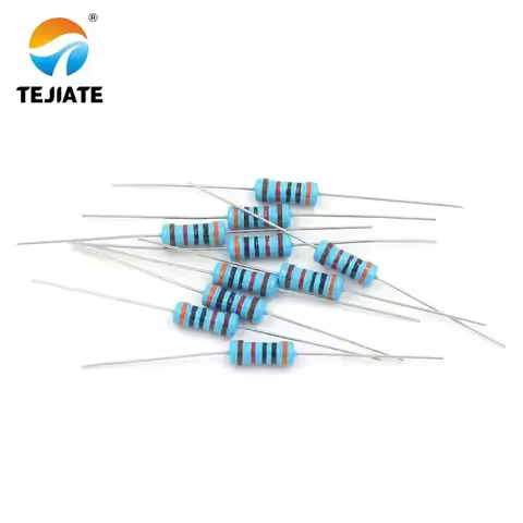 2W Metal Film Resistor 1% Five Color Ring 2 20 Ohm 200K 30 300 3.3K 33 330 3.6 360
