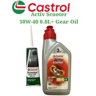 CASTROL SCOOTER 10W-40 0.8L +GEAR OIL