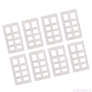 Bang Multipurpose Clear Plastic Spacer Block Durability Clear Curtain Support Spacer