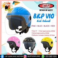 BKP V10 [KIDS /CHILDREN HELMET] SIRIM APPROVE (TOPI KELEDAR KANAK-KANAK/BUDAK-BUDAK)