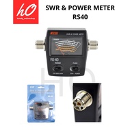 Nissei RS40 SWR & POWER METER 144/430 Mhz Band 50ohm impedance