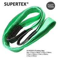 SUPERTEX Webbing Sling Belt - 2 Ton x 1 Meter, 2 Ton x 2 Meter, 2 Ton x 3 Meter, 2 Ton x 4 Meter, 2 