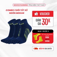 [COMBO 3 PAIRS] MK 5-Toe Specialized Running Socks, Anti-Slip - Anti-Blister, Antibacterial TXN-333