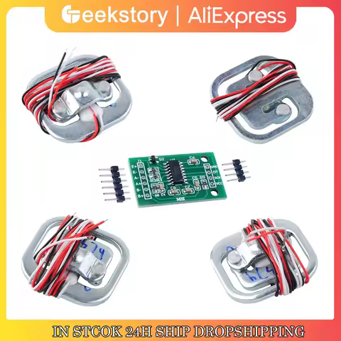 50kg Load Cell Weighing Sensor Human Scale Resistance Strain Half-bridge Strain Gauge Weight Scales 