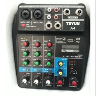 (READY STOCK)Professional Mixer 4 Channel Bluetooth