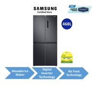 (PRE ORDER ONLY) Samsung 468L Twin Cooling Plus™ Multi Door Fridge RF48A4000B4/SS | 10 year compress