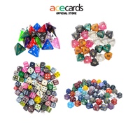 Chessex Dice -Assorted Random Dice D4, D6, D8, D10, D12, D20 Dice (1 Piece)