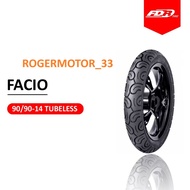 FDR TUBLESS 90/90-14 FACIO OUTER TIRES FDR BRAND