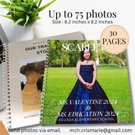 Personalized photobook | photo album square size 8 inches x 8 inches