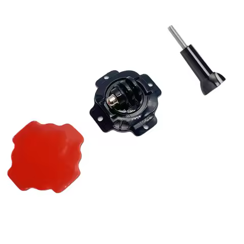 360 Degree Rotating Helmet Mount With Adhesive Sticker For Gopro Hero 10/9/8/7/6/5 Xiaomi Yi Action 