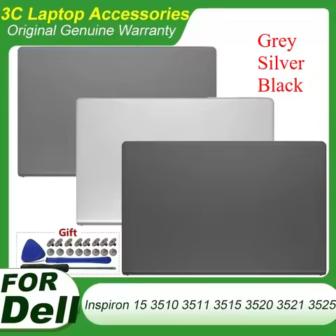 Original For Dell Inspiron 15 3510 3511 3515 3520 3521 3525 Laptop LCD Back Cover Top Housing Rear L