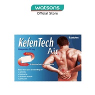 KEFENTECH Air Plaster Ketoprofen 30 mg (Relieve Pain &amp; Swelling Effectively) 8s