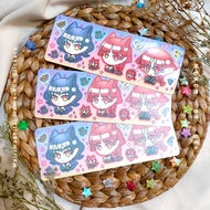 OPERA-SAN STICKERS - Mairimashita Iruma-kun Mairuma Kisscut Sticker Fanart Merchandise - MERCH BY QE