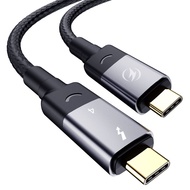 Thunderbolt 3 Cable 40Gbps PD 100W USB4 Thunderbolt 3 Male Cable 5K Or Dual 4K Type C to Type C Cabl