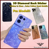 Honor Magic V3 VS 3 V2 VS 2 V Flip / Magic 6 Pro / 5 Pro / 4 Pro / 3 Pro / 3D Diamond Back Sticker /