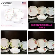 SET DINNER CORELLE 16 PCS