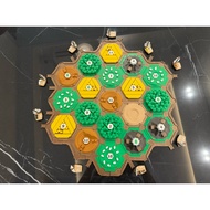 3D-Printed Catan Board Replacement Set – Field Tiles & Joints | Compatible with Catan | Modular, Dur