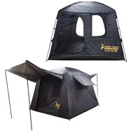 TENT CABIN CYCLONE 2.0 BLACK 6MEN DOUBLE LAYER WATERPROOF