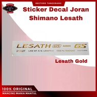 88storetangerang Liebe sticker decal joran shimano lesath gs/ltd/gsi (BELI 1 GRATIS 1)