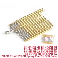5-20Pcs Testing Contact Probes PH-2A/2H/3A/3H/4A/4B/4D/4G/4H/5A/5B/5D/5H/5J/6A/6D/6G/6H Retractable 