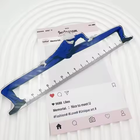 Jujutsu Kaisen Gojo Satoru anime peripheral ruler creative personality long legs meter ruler station