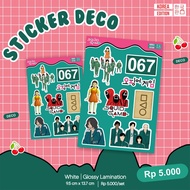 Vinyl Cutting Kdrama Sticker GameSQUID
