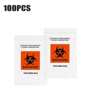 100pcs Specimen Bag Biohazard 15x25 Cm