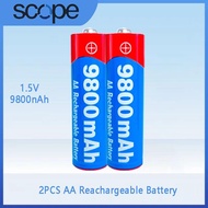 AA reportable 1.5V 9800mAh 1.5V New Rejected AA battery for led light toy Camera Microphone battery