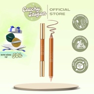 [OOO] OUT OF OFFICE Double-Headed Contouring Pen with Highlighter, Natural Thin Cream Pencil