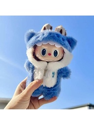 For Labubu Doll Clothes Hoodies Doll Clothes Color Match Hoodies Dolls Accessories Cute Decoration L
