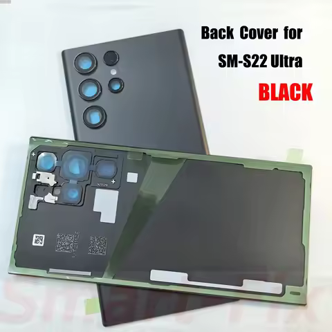 (O-E-M) For SM-S22 Ultra S22ULTRA S22U Battery Door Housing Battery Glass Rear S22Ultra Back Cover W