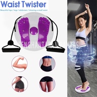 2in1 Waist Twisting Plate Disc with Pull Rope&Magnetic Stone Balance Rotating Board K-Healthy Living