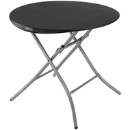 LIFETIME Round Folding Table in Black 428 Gaisano Grand