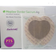 Mepilex Border Sacrum Ag 18x18 cm (1 Sheet)