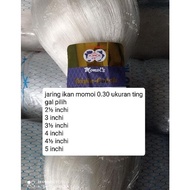 Jaring Ikan momoi 0.30 UKURAN TINGGAL PILIH pukat momoi jaring momoi jaring ikan senar jaring ikan m