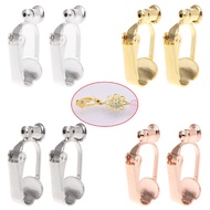 LUM Clip-on Earring Converter with Easy Open Loop for Hypoallergenic Earring Clip