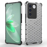 (HoneyComb) Case Vivo V27 / V27E / V29 5G | Honeycomb Model Casing | VivoV29 5G Casing | (CASH ON DE