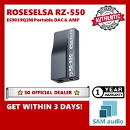[🎶SG] ROSESELSA RZ-550 (RZ550) ES9039Q2M PORTABLE DAC & AMP