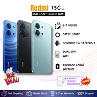 📦NEW BRAND📦 REDMI 15C 8GB+256GB | Mediatek Helio G81 Ultra | 6.9" Display 120Hz | Massive 6000 mAh B