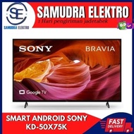 Terlaris Sony Kd-50X75K Uhd 4K Hdr Smart Tv Android 50Inch Google Tv