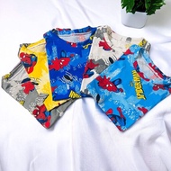 SPIDERMAN PRINT DESIGN TERNO PAJAMA (1 up to 13yrs old)