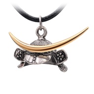 Wchama Samurai Japanese Shogun Helmet Necklace Date Masamune,Sanada Yukimura,Tokugawa Ieyasu Armor G