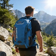 Professional Hiking Bag 40L Suspended Backpack Hiking Bag Nylon Waterproof Tear-Resistant Hiking Hik
