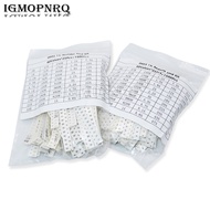 60 Values*25Pcs SMD 0603 0805 Resistors Assorted Set 0R-10M Ohm 1% High Precision Film Chip Resistan