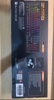 Dragon War GK-017 電競RGB 青軸鍵盤